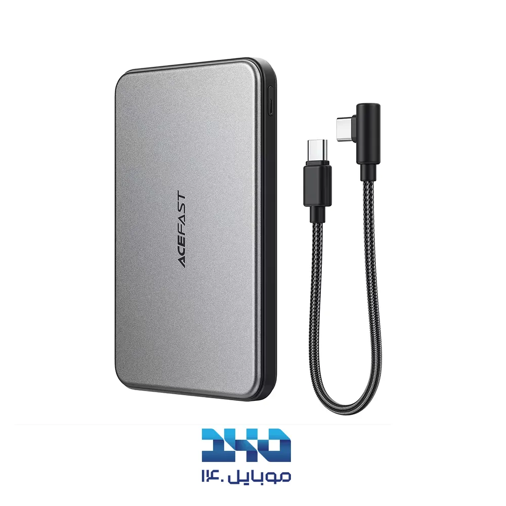 پاوربانک 20W ایس فست مدل M30 ظرفیت 5000 میلیآمپرساعت