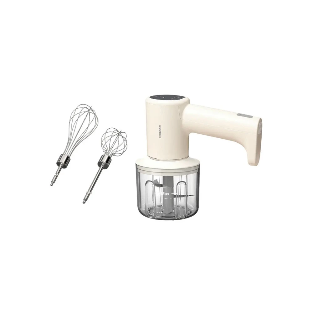 خرد کن و همزن برقی شارژی 2 کاره پرودو لایفاستایل مدل (PDLFSTBP70BG)