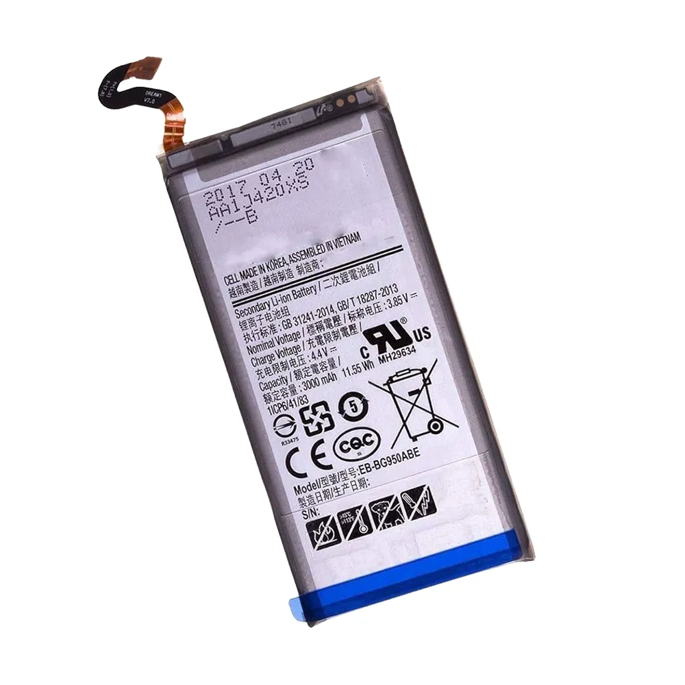 باتری گوشی سامسونگ Galaxy S8 ظرفیت 3000 میلی‌آمپر مدل (EB-BG950ABE) | اصل