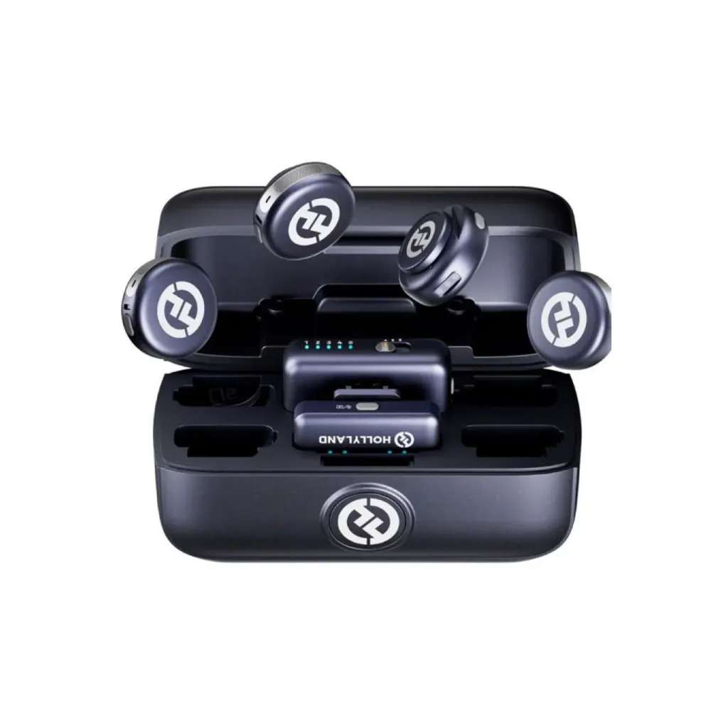 میکروفون بی‌سیم هالی‌لند مدل LARK M3 Combo 4TX 2RX