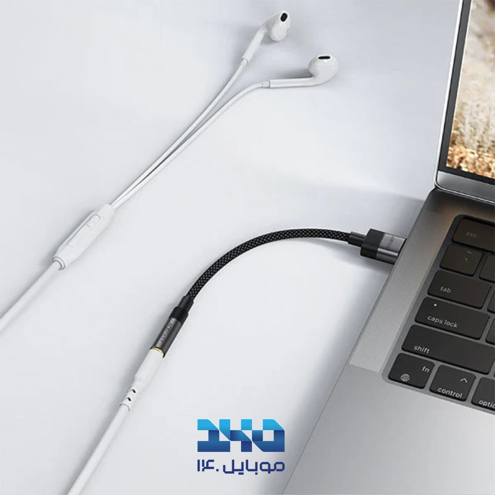 کابل تبدیل USB به پورت AUX ایس فست مدل J13 طول 15 سانتیمتر