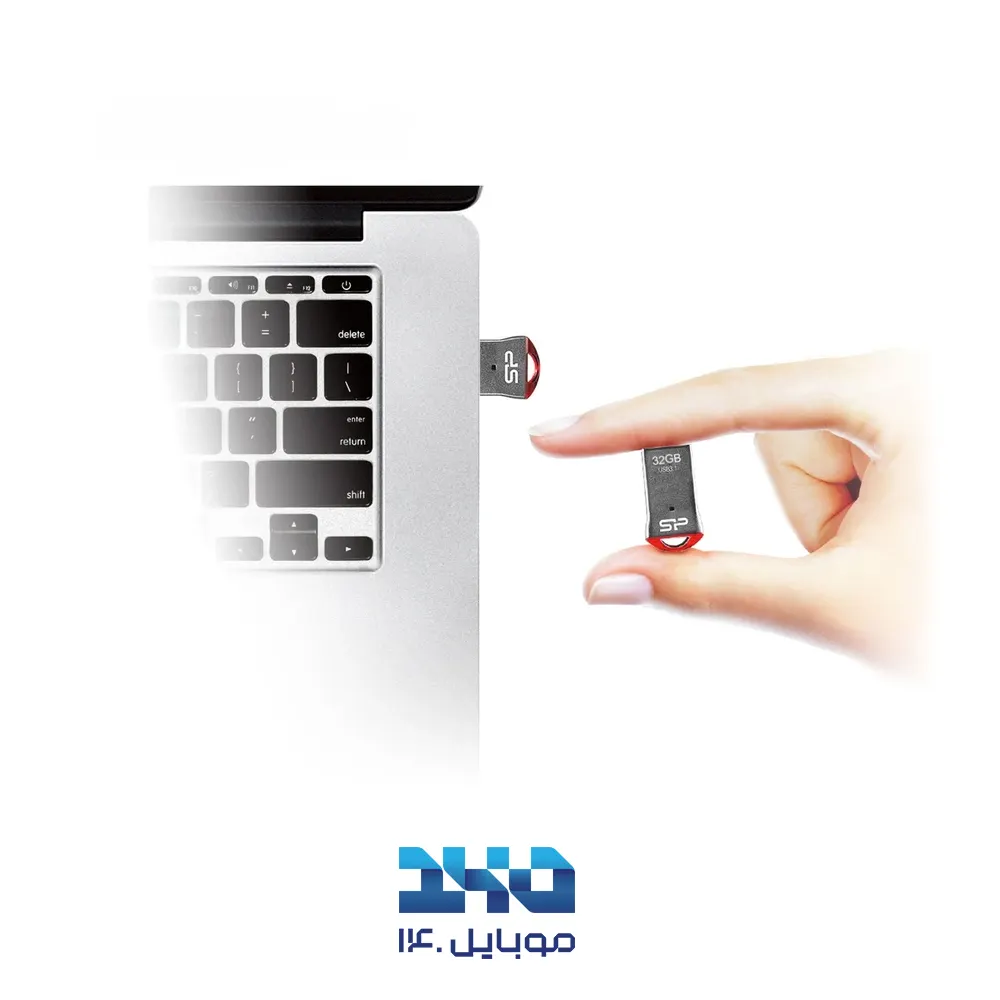 فلش مموری سیلیکون پاور مدل Jewel J01 ظرفیت 32 گیگابایت