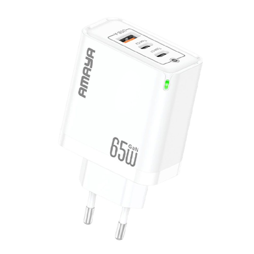 شارژر دیواری 65 وات آمایا مدل ACW-E102T