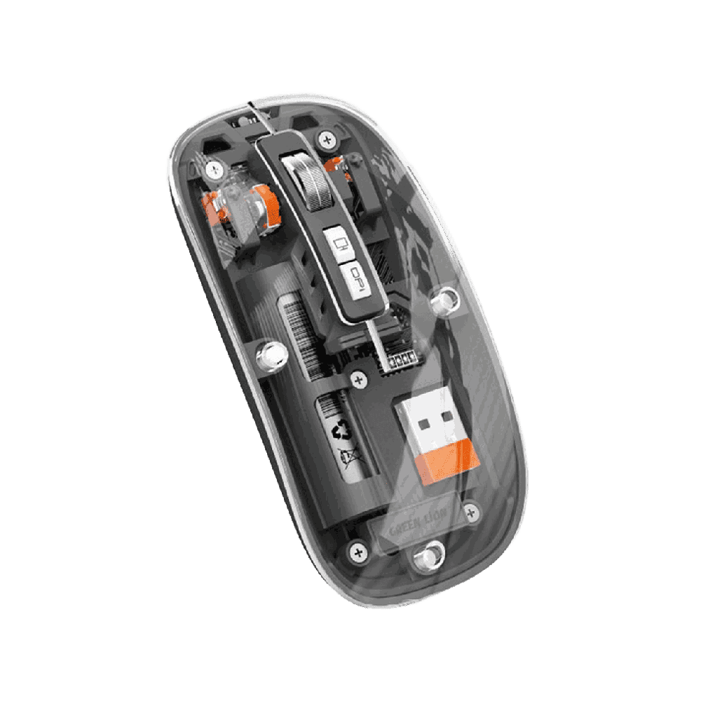ماوس بیسیم گرین لاین مدل 2 Transparent Mouse