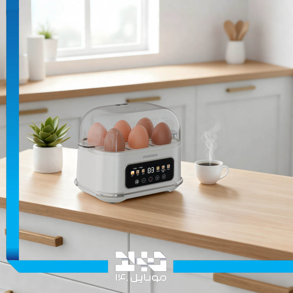 تخم مرغ‌پز برقی پرودو مدل (PDLFSTEB808WH)