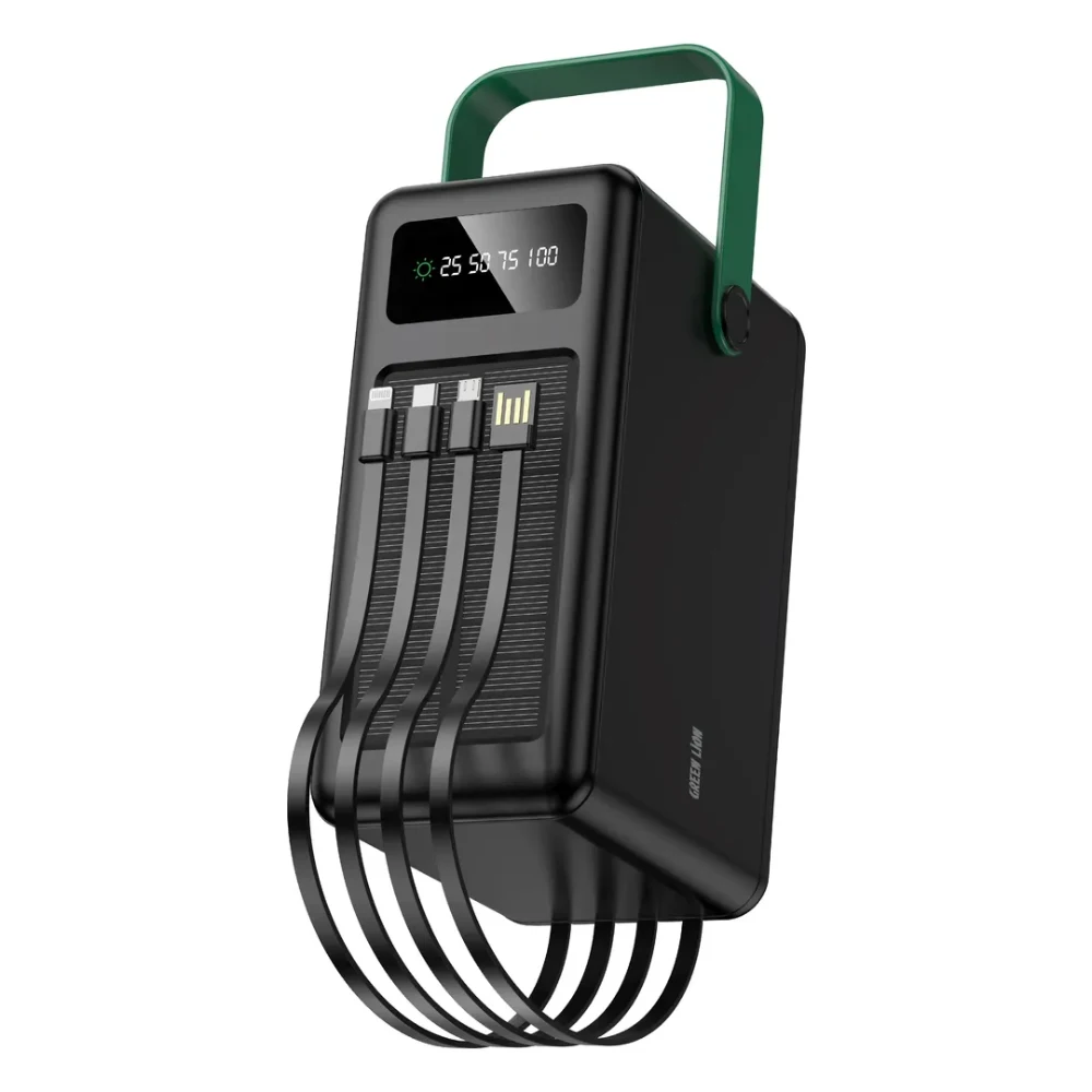 پاوربانک گرین لاین 120000 میلی‌آمپرساعت مدل Solar Max