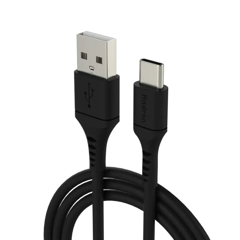 کابل USB-A به تایپ سی هادرون مدل HTC-A-C01- یک متری
