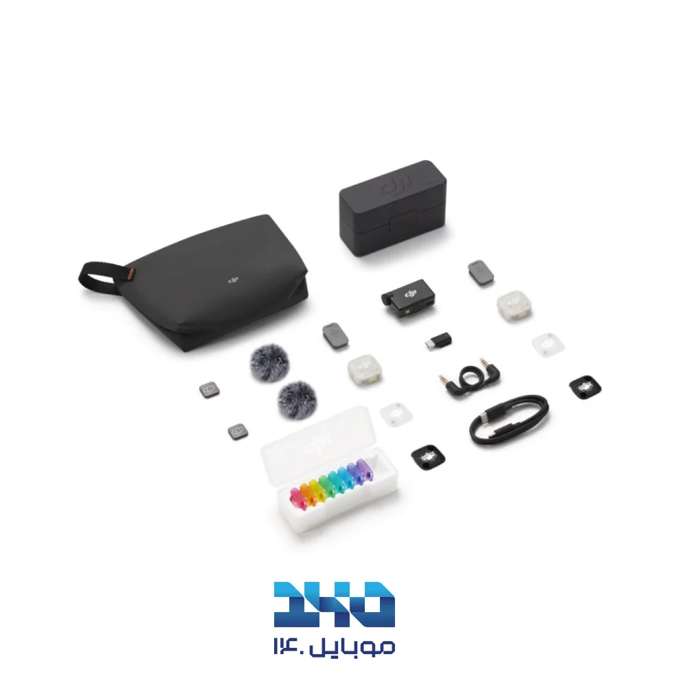 میکروفون یقه‌ای بی‌سیم دی جی آی مدل Mic Mini 2S