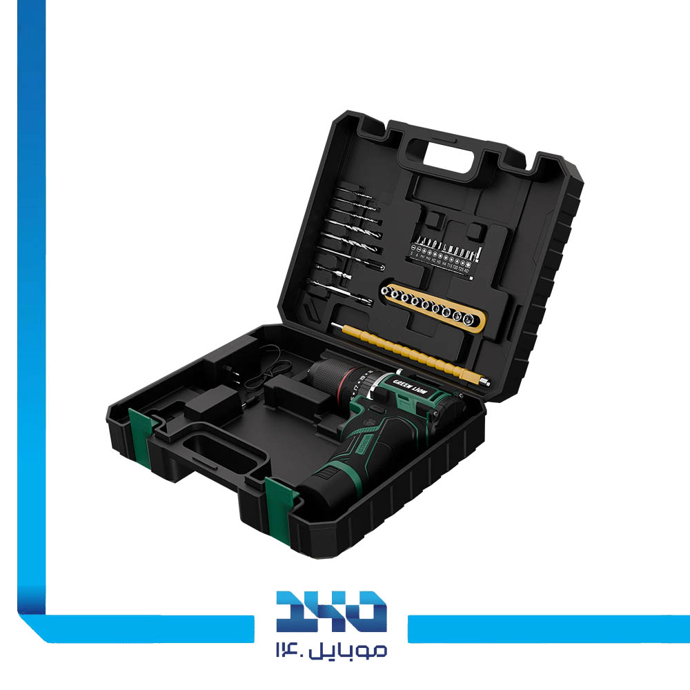 دریل چکشی شارژی گرین لاین مدل (GD-13 Power Pro)