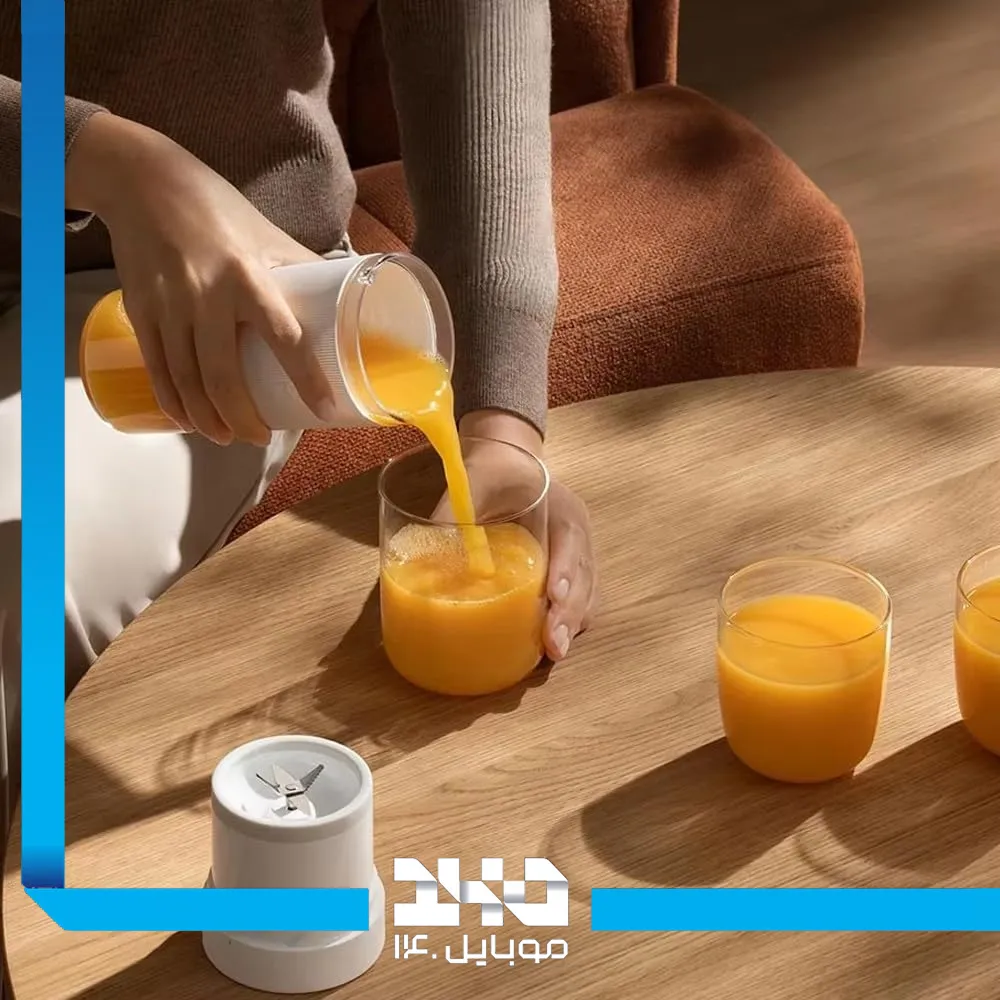 شیکر و میکسر شارژی میجیا مدل MJZZB02PL گنجایش 300 میلی‌لیتر - پک چین