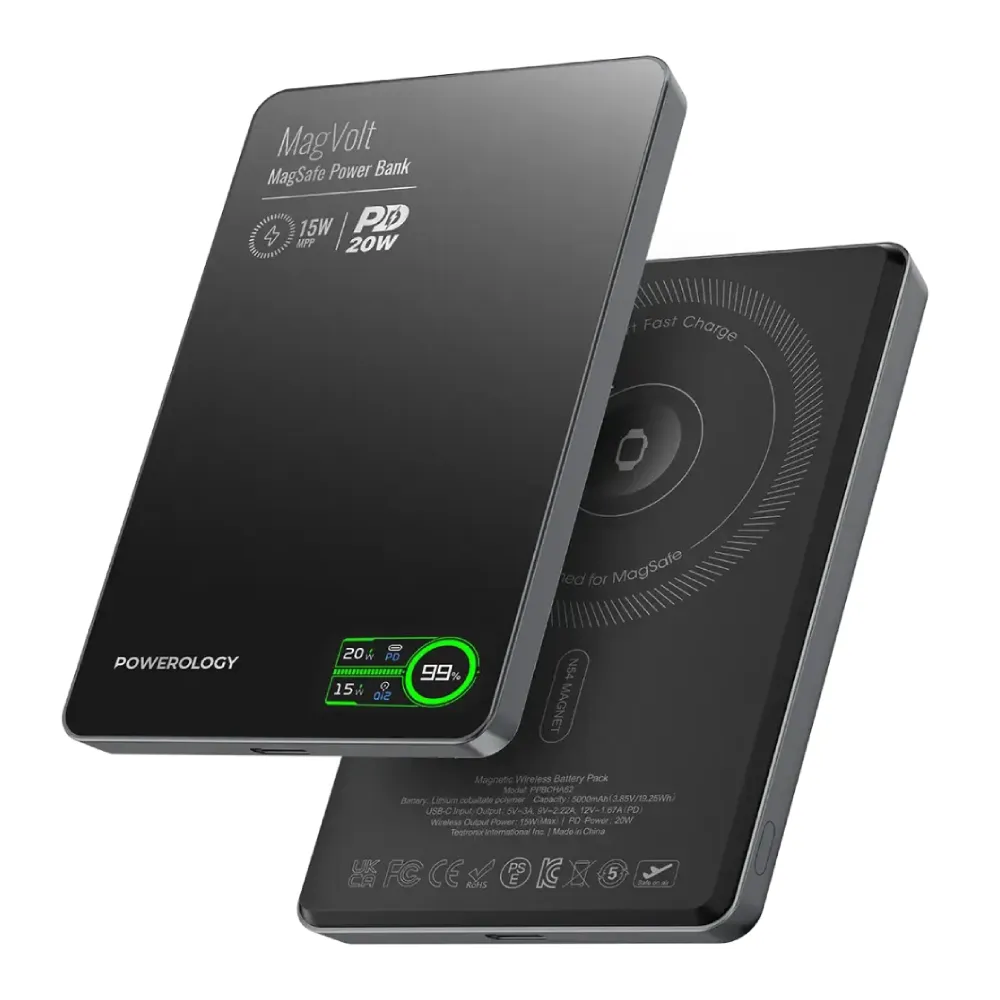 پاور بانک مگ سیف پاورولوژی 5000 mAh مدل MagVolt