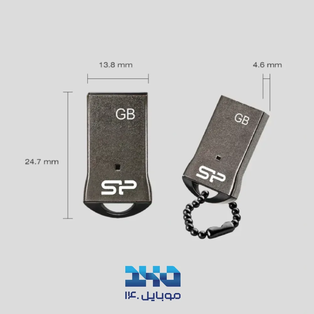 فلش مموری سیلیکون پاور مدل Touch T01 ظرفیت 16 گیگابایت