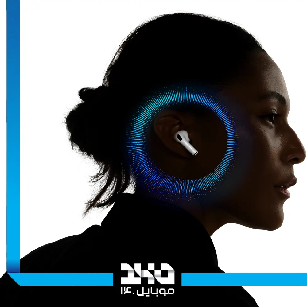 هندزفری بیسیم اپل با نویز کنسلینگ (ANC) مدل AirPods Pro 3