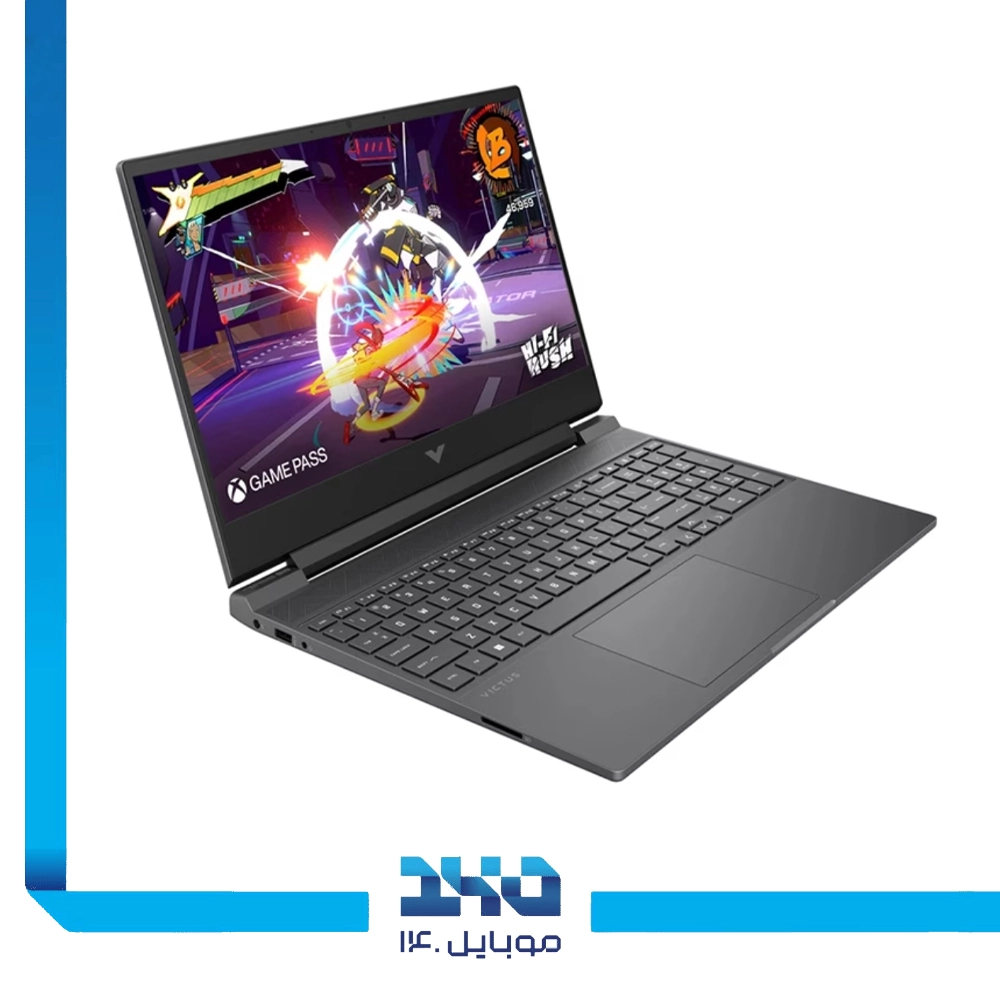 لپ تاپ اچ پی 15.6 اینچ مدل Victus 15 fb3120AX R7 7445HS 16GB 512GB RTX3050