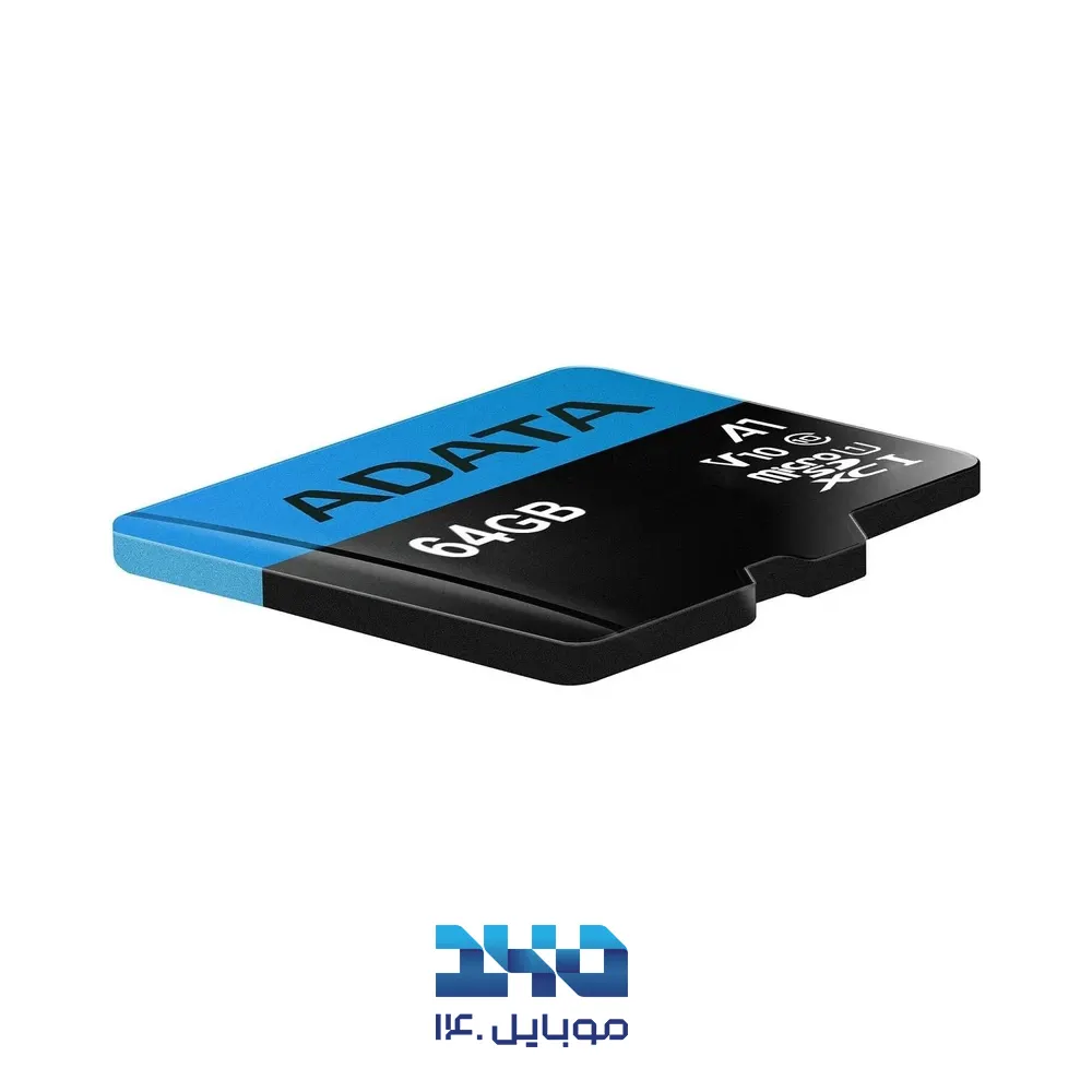 کارت حافظه microSDHC ای دیتا مدل Premier V10 A1 ظرفیت 64 گیگابایت