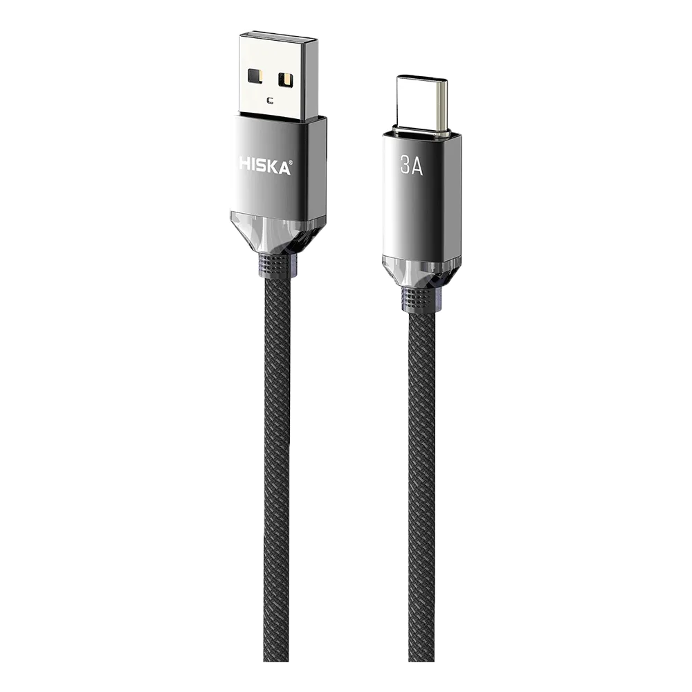 کابل شارژ USB-A به تایپ سی هیسکا مدل LX-801AC