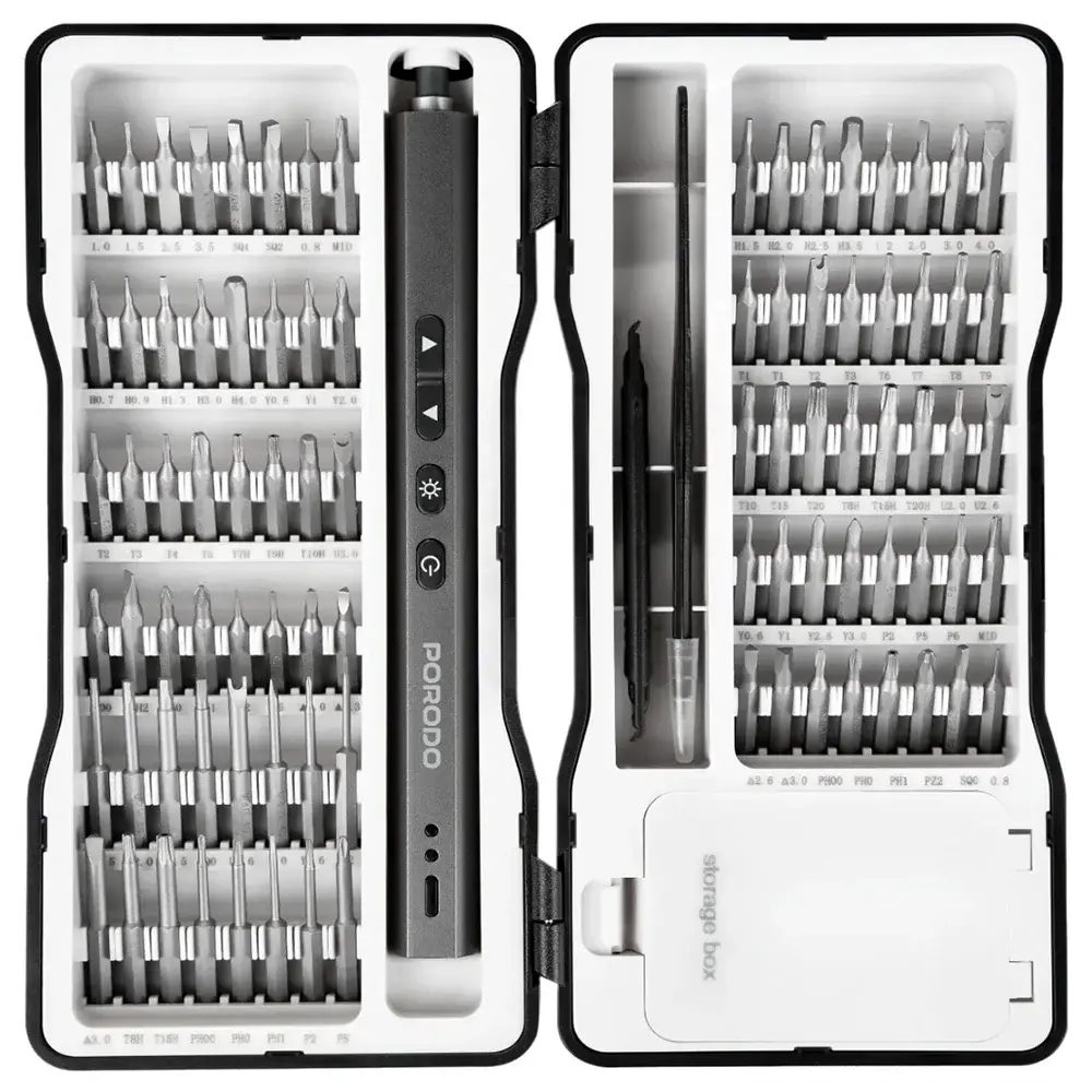 ست پیچگوشتی برقی 97 کاره پرودو مدل (PDGTE970BK) مشکی